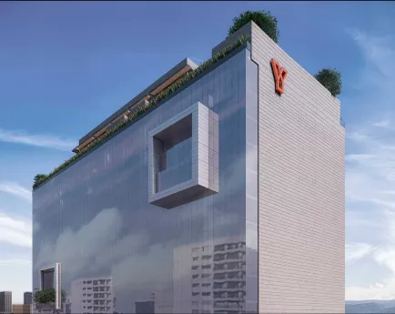 Exterior del edificio de la clínica